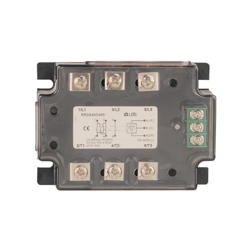 Relais statique triphasé inversé 40A RR 2A40D400 pour moteur d'équitation