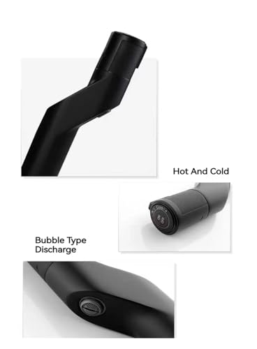 Robinet sous comptoir doré escamotable avec boîtier métallique durable