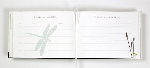 Binth Handmade Baby Book with Keepsake Box (Brown)