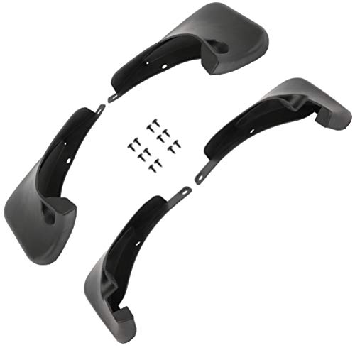 Image of ECCPP Mudguard Splash Guards Front & Rear 2006-2008 for Toyota for RAV4 2.4L 2009-2012 for Toyota for RAV4 2.5L Mud Flaps Set of 4 Flexible and Bendable Mud Flaps Splash