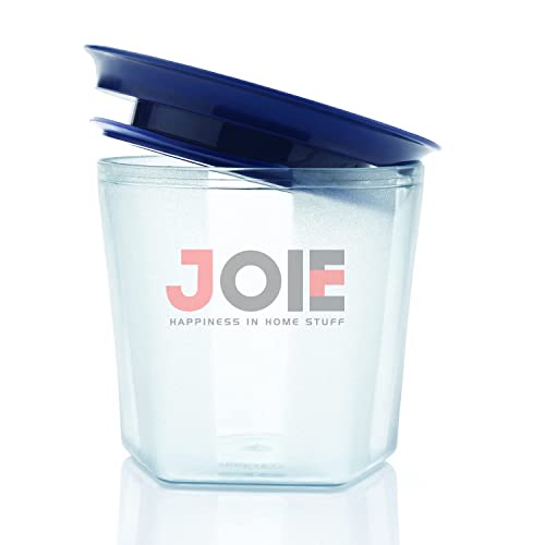 Image of Joie Airtight Container Jar Set For Kitchen - 900ml - Pack of 6, Jar Set For Kitchen, Kitchen Organizer Container Set, Polo Plastic Container, Air Tight Containers For Kitchen Storage - Brown