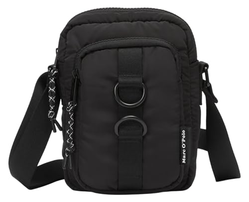Bolso crossbody Marc O'Polo Mikkel negro, bandolera urbana de diario