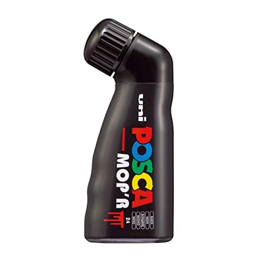 Posca Marcador MOP'R PC-22 Negro (4 Unidades)