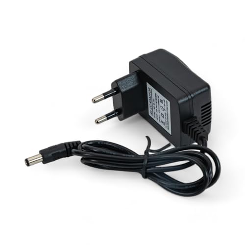 Image of MEKASHI 12V Battery Charger Adapter for Kids Electric Ride-On Cars, Black
