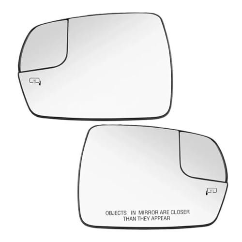 Verre rétroviseur Edge américain 2015-2021 chauffant pour corriger l'angle mort givré