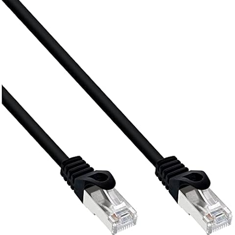 Cable de Red InLine 4043718163113 1,5m Cat5e F/UTP Negro Cover