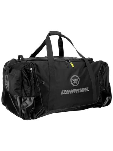 Warrior Q20 Carry Hockey Bag Black/Grey (Medium (32 x 16.5 x 17.5))