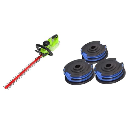 Couper grosses branches taille-haie Greenworks G40HT61 61 cm sans effort - 2