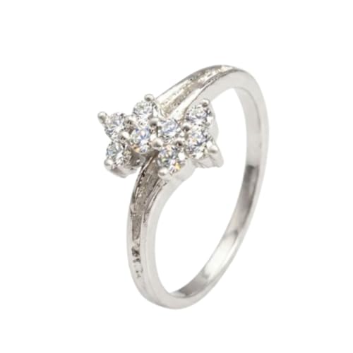 Image of Parasmoni Double Flower Sparkle Ring