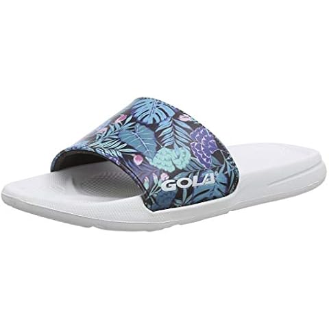 Gola Women's Elko Beach & Pool Shoes (Blue Leaf Multi/White Ew, uk_footwear_size_system, adult, women, numeric, medium, numeric_5) Cover