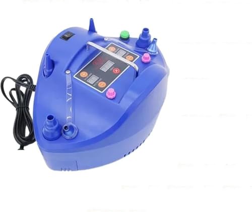 Inflador eléctrico de globos de alta eficiencia con temporizador digital e interruptor de pie