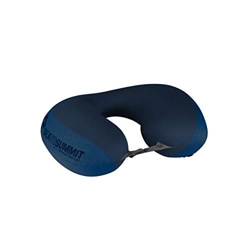 Sea to Summit Aeros Premium Traveller Inflatable Neck Pillow, Navy Blue