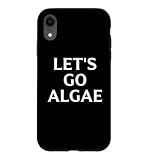 Let's Go Algae Reflecting Pool Algae Bloom Political Joke Case for iPhone XR