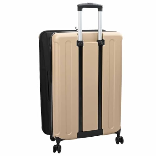 Maleta de cabina rígida para vacaciones y trayectos en avión con cierre de combinación 4
