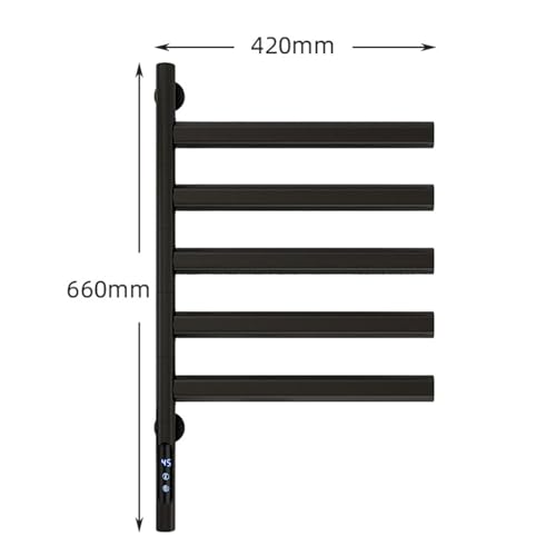 Calentador de toallas de pared blanco para spas y hoteles con ajuste de temperatura 2