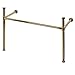 Kingston Brass VPB14882 Imperial Console Sink Legs, Polished Brass