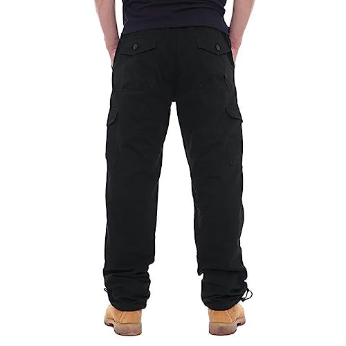 Mens Cargo Pants with Pockets Tactical Pants Hiking Sweatpants Casual Athletic Jogger Sports Outdoor Trousers3