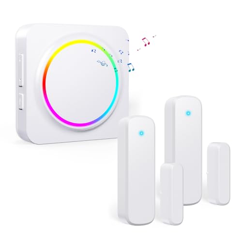 BITIWEND Door Chime and Sensor Alarm System