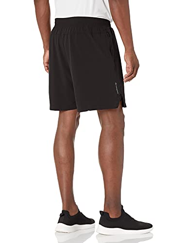 Champion Men's 7-Inch Sport Short With Liner, Black, Large #TOP1