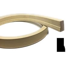 FLEXTRIM #WM180 قالب من الطوب المرن بسمك 1.25 بوصة وعرض 2 بوصة وطول 8 أقدام - للأقواس اللطيفة والجدران المنحنية والمسارات المستقيمة وليس للأقواس ذات الشكل نصف الدائري