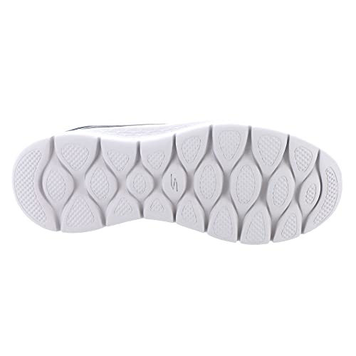 Skechers Women's GO Walk Flex-Ocean Wind Sneaker, Charcoal, 5