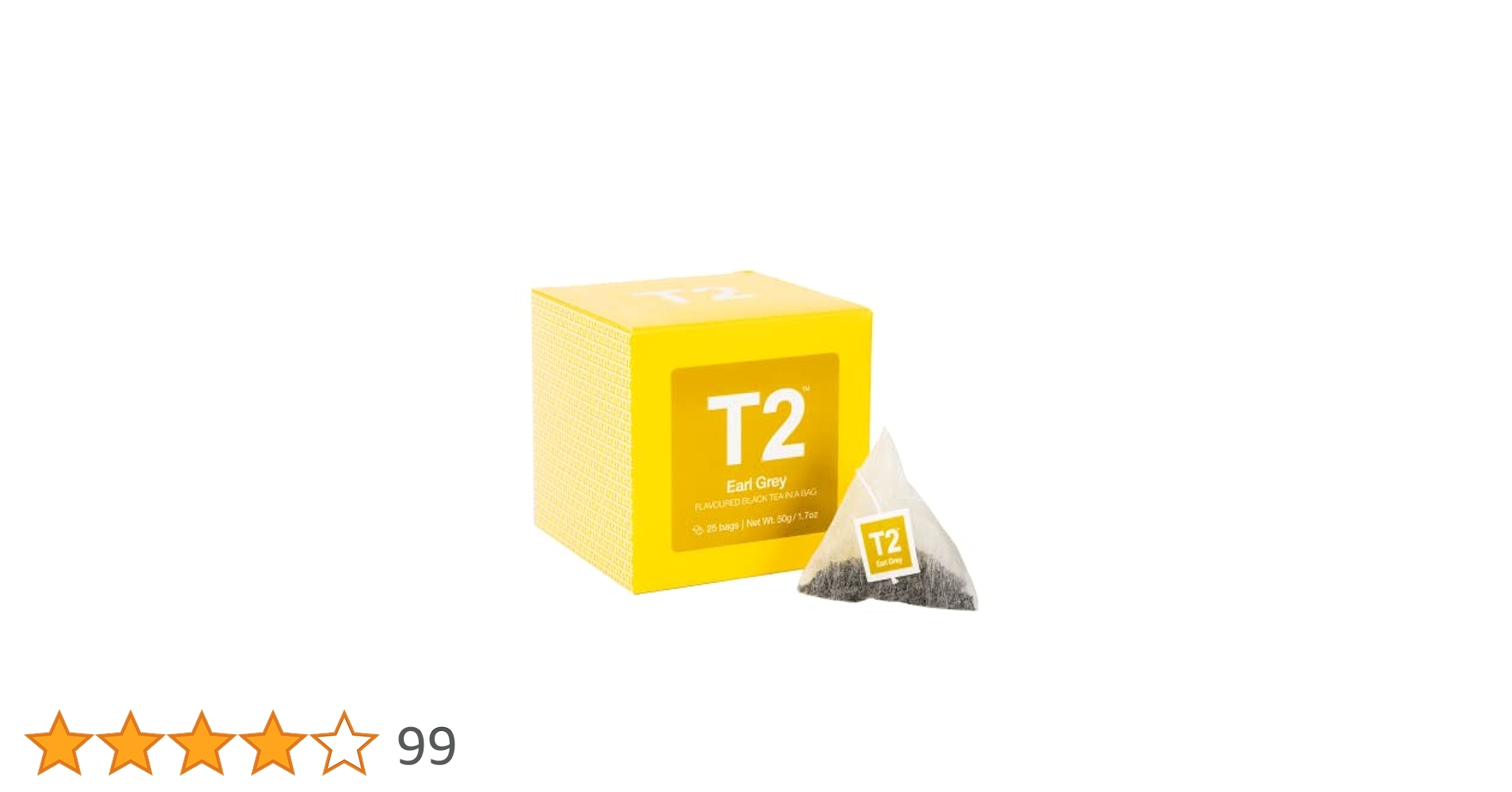 Amazon.co.jp: T2 アールグレイ Earl Grey 50g (2g×25P) : 食品