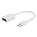 Produktbild CableCreation USB 2.0 auf Micro Adapter, OTG Micro-USB-Kabel, 15cm Kurz Adapter USB auf Micro USB für Samsung S7 S6 Edge S4 S3 Android oder andere Smartphone und Tablets, Weiß