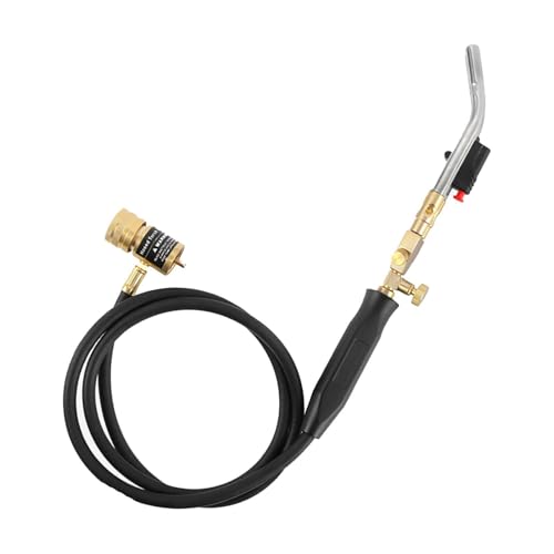 Allayu Soplete de propano portátil ajustable para soldar y cocinar con control de llama fácil usar. Kits soldadura. Manguera. Tanque soldadura. fuerte.