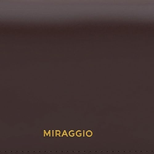 Image of Miraggio Carly Wallet with Adjustable & Detachable Strap | Two Main Compartments | 4 Card Slots | Women Wallets | Gift Items for Women (Brown)