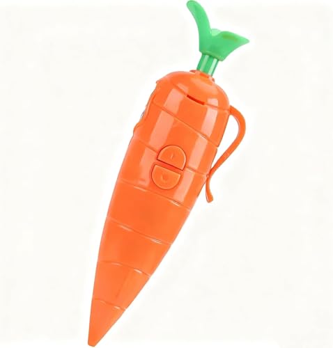 Hekisace Kids Carrot Recorder Toy Ballpoint Pen Writing Tool with 20s Playback Feature for Children Learning