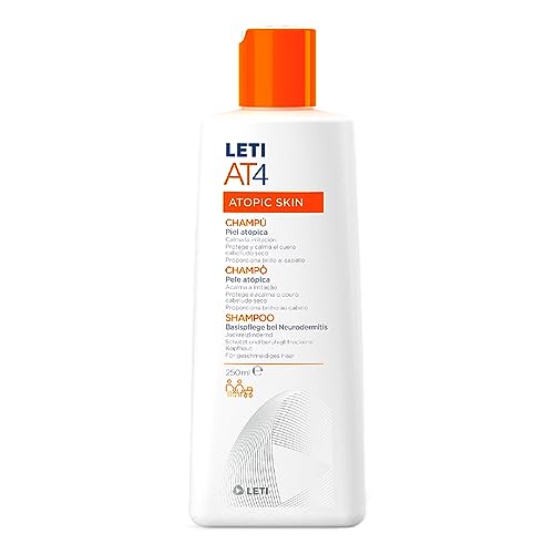 LETI AT4 - Champú piel atópica, 250 ml
