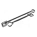 2 Support Arms Monopoles braces DIRECTV KA/KU slimline DISH antenna long/short