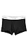 Calvin Klein Men's Underwear 2 Pack Modern Cotton Stretch Trunks, Black, Large