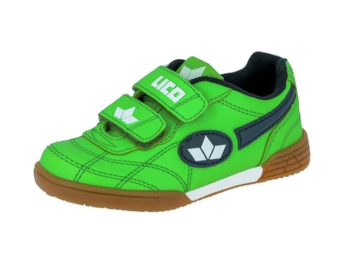 Lico Unisex Kinder Bernie V Hallenschuhe, Grün Marine Weiß, 33 EU Lico Unisex Kinder Bernie V Hallenschuhe, Grün Marine Weiß, 33 EU