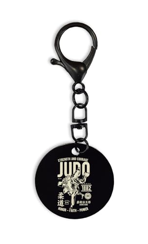 Lauthings Judo Courage - Llavero, llavero, clip, llavero a presión