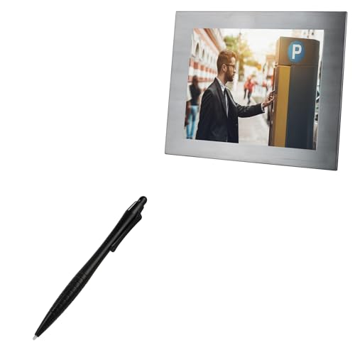 BoxWave Stylus Pen Compatible with TRU-Vu SRMHXTRWP-12R-36 - DirectTip Resistive Stylus, DirectTip Resistive Stylus - Jet Black