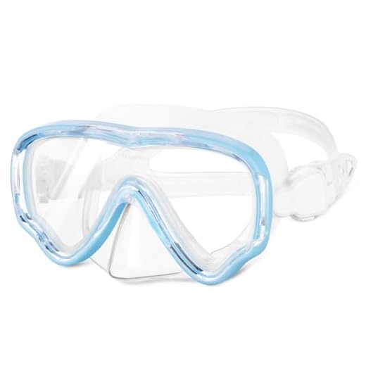 flintronic 1PCS Mascara Buceo Niños, Gafas Buceo Niño, Fun Set de Snorkel, Máscara de Buceo, Anti-Fugas Mascara Snorkel con Tapa de Nariz, Vidrio Templado Gafas de Natación Niños, para 4-15 Años