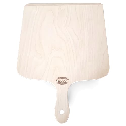 Wood Lab Pizza Shovel in Birch Wood 30 x 41 (7 mm), Thicker and Resistant, Smoothed Surface, Made in Italy (5) - Image 3