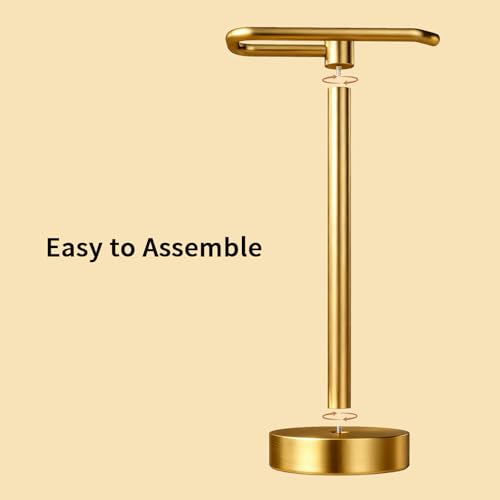 YUMORE Hand Towel Holder Stand Countertop, Pro Gold by YUMORE - Used condition - Image 6