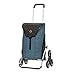 Andersen Shopper Treppensteiger Royal Alu klappbar mit Rad Ø 3 x 13 cm und 50 Liter Tasche Ture blau