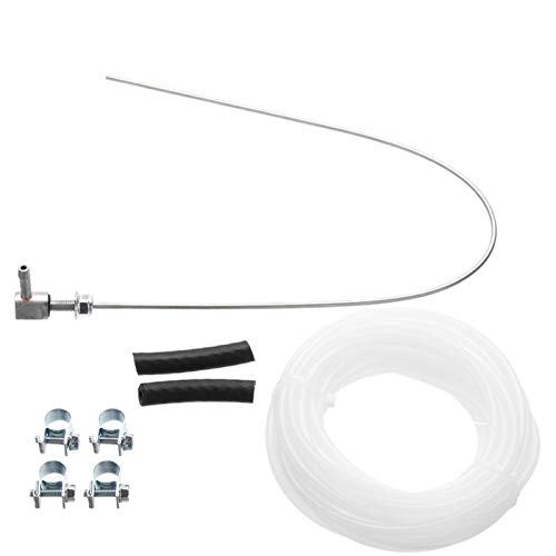 TGUS Kit d'expéditeur de réservoir de Carburant, Tuyau de Support de Remplacement de Chauffage de stationnement, Relais Réservoir Essence Support Kit pour systèmes de Chauffage Eberspacher (Argent) Cover