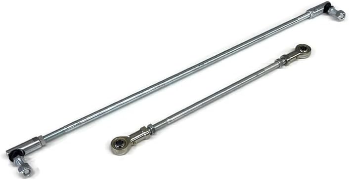 Left and Right Tie Rods and Ends for Yerf Dog Yerf-Dog 30009, 3002 30021 Go Kart