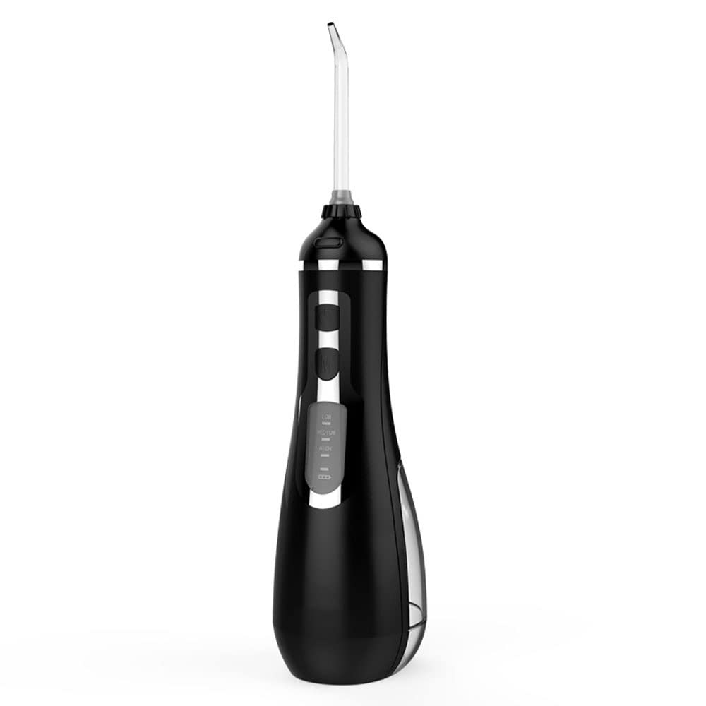 Water Dental Flosser for Teeth Cleaning Waterproof Dental Picks Floss Oral Irrigator with 4 Tips and 200ML Water