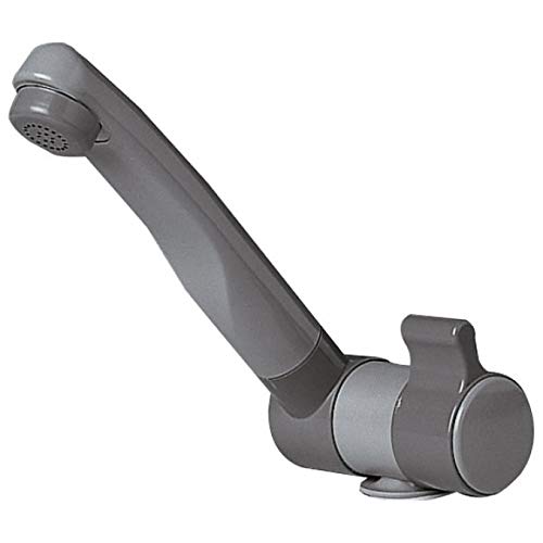 Comet Rubinetto London, miscelatore monocomando per campeggio, cucina, bagno, conforme all'acqua potabile, microinterruttore