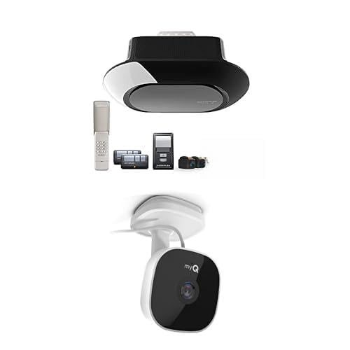 Chamberlain B4603T Smart Garage Door Opener with myQ Camera