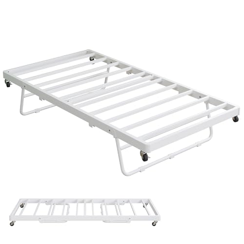 Lutown Teen Stand-Up Trundle Bed