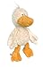 Sigikid- Schlenker-Ente, Sweety Peluche, Colore Bianco/Giallo, 42698