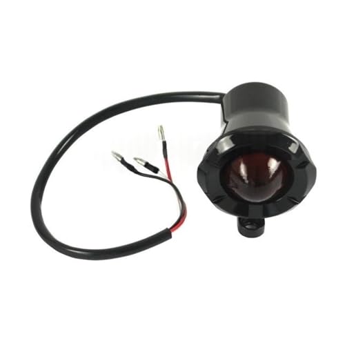 Feu arrière frein moto LED finition soignée pour custom et chopper