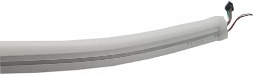 Tira de luz LED neón flexible, tira de luz de neón verde de 16.4 pies, tira LED de neón flexible impermeable de 12 V, cuerda de luz LED de neón de