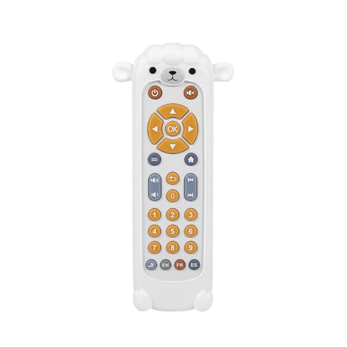 MERISHOPP Baby Remote Control Toy Birthday Gift with Music TV Remote Toy for 6 Months+| Montessori Toys | Educational Toys Deal